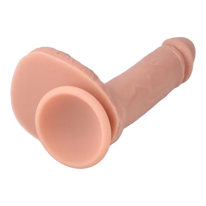 Virgite Female Sex Toys Virgite R31 Realistic doublelayer silicone dildo with testicles