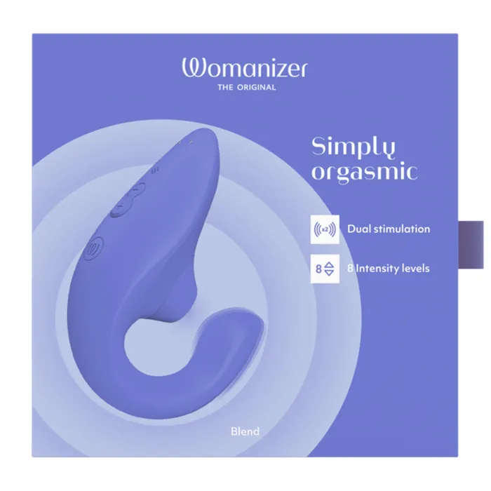 Womanizer Vibrators Womanizer Blend Vibrant Blue