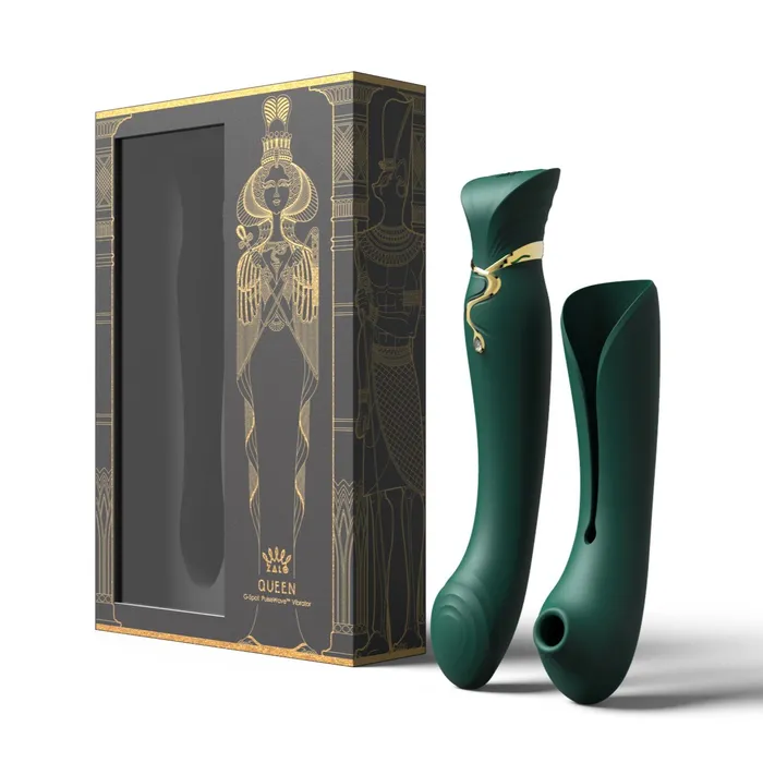 Zalo Female Sex Toys Zalo Queen Set GSpot Pulse Wave 3 Colours