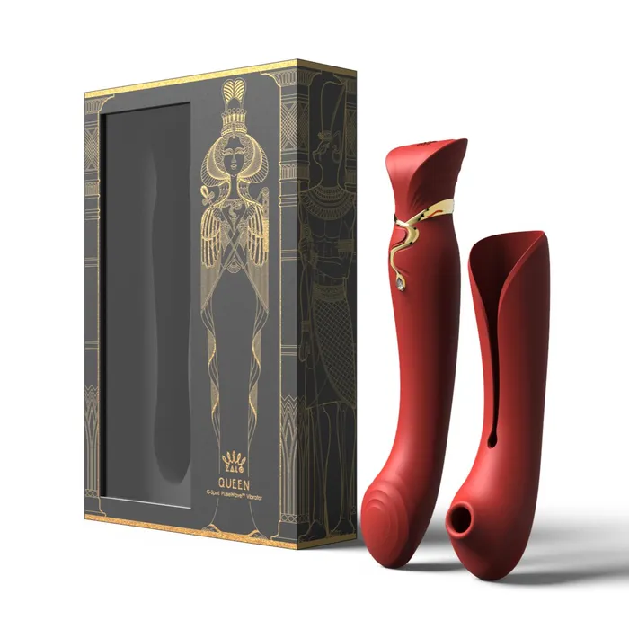 Zalo Female Sex Toys Zalo Queen Set GSpot Pulse Wave 3 Colours