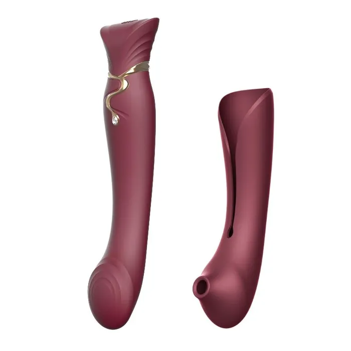 Zalo Female Sex Toys Zalo Queen Set GSpot Pulse Wave 3 Colours