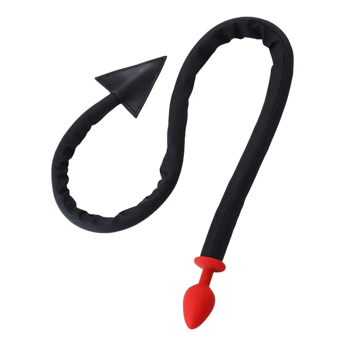 109cm Cosplay Bondage Silicone Anal Plug with Devil Tail Fetish Accessory SexyPlay Male Sex Toys