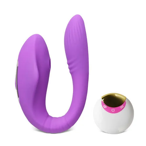 Adults Boutique Nicosia Remote Controlled Couples Vibrator with Sucking Function Couples