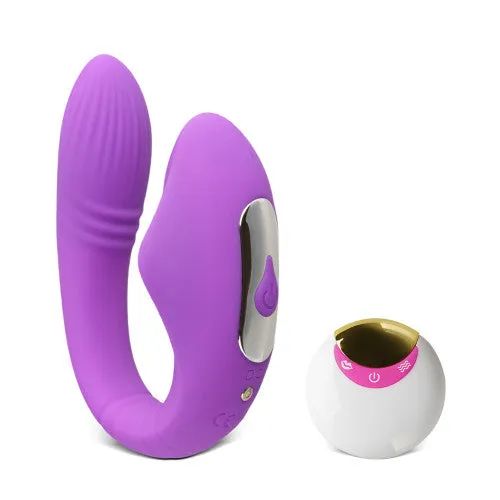 Adults Boutique Nicosia Remote Controlled Couples Vibrator with Sucking Function Couples