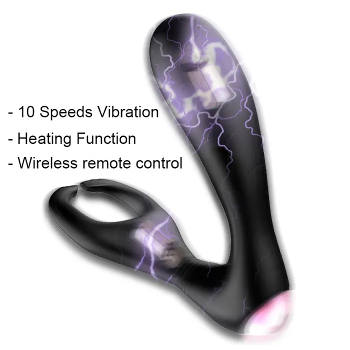 Anal JRL Remote Control AutoHeating Prostate Massager JRL