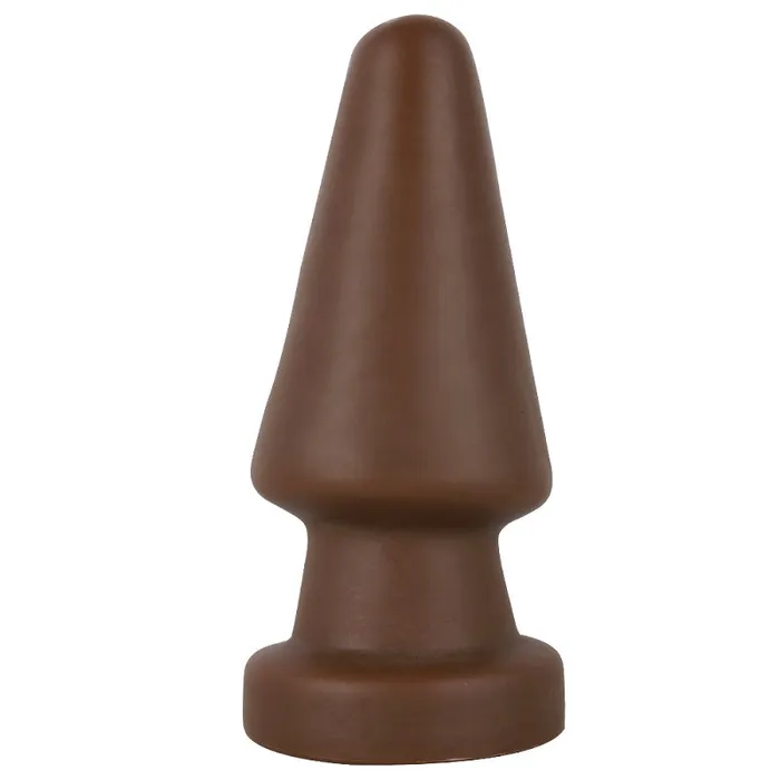 Anal MD MD Pyramid Huge Anal Plug Butt Plug Brown