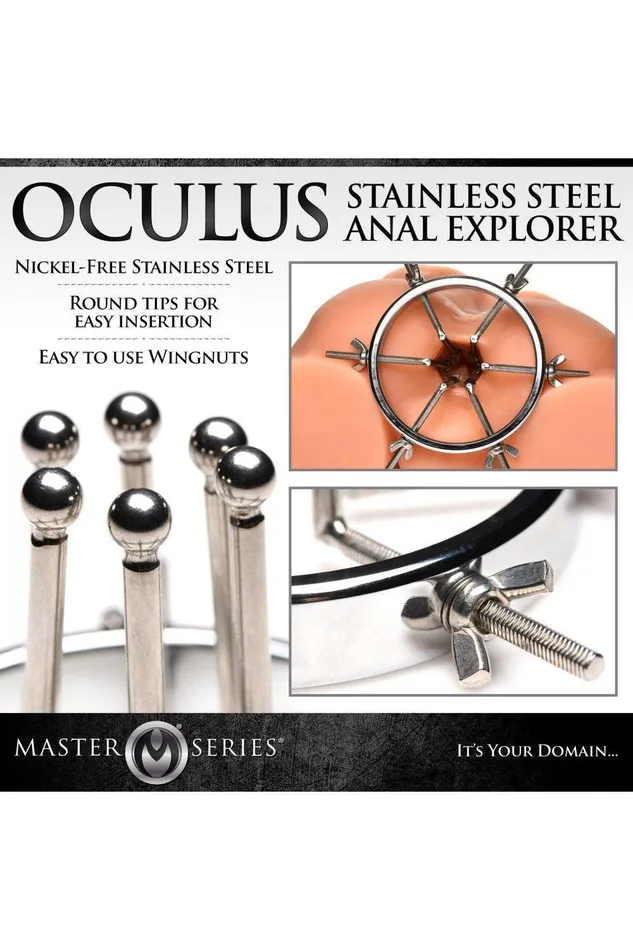 Anal Sex On the Go Oculus Stainless Steel Anal Explorer