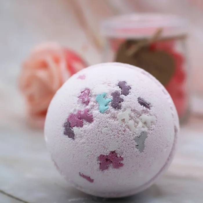 Ancient Wisdom Vibrators Magic Unicorns Bath Bomb White Fig