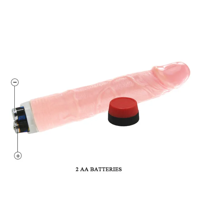 BAILE Female Sex Toys BAILE Rockin Dong Vibrating Realistic Dildo 21cm