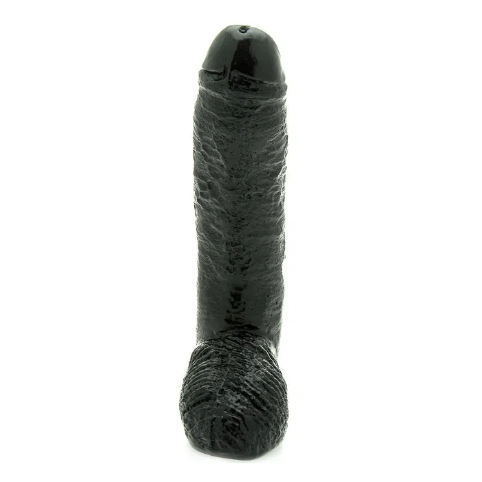 Basix 10 Inch Fat Boy Black Dildo PipeDream Anal