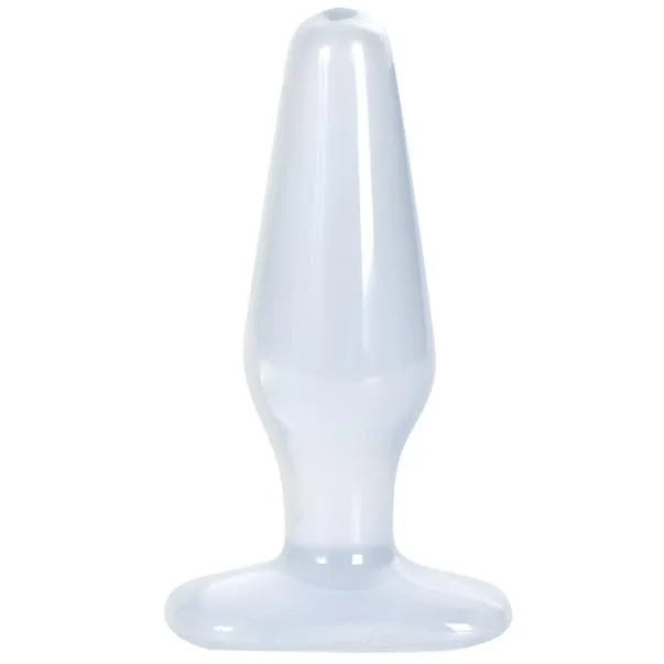 Butt Plug Clear Jelly Medium Doc Johnson Anal