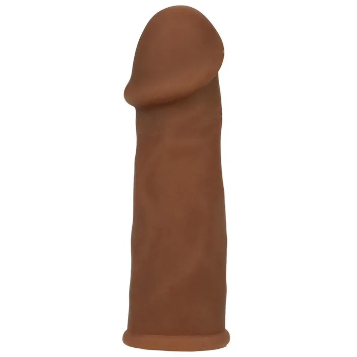 California Exotic Male Sex Toys Futurotic Penis Sleeve Brown