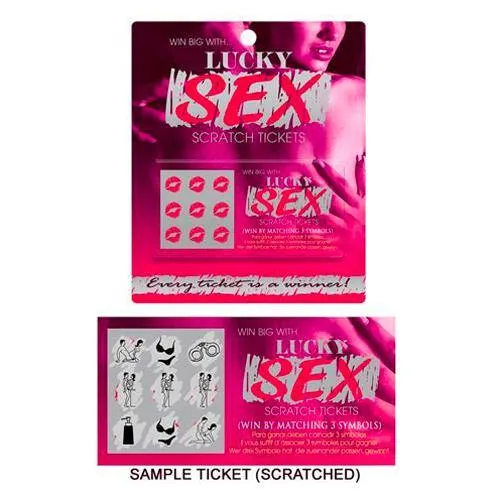 Couples Kheper Games Lucky Sex Scratch Tickets