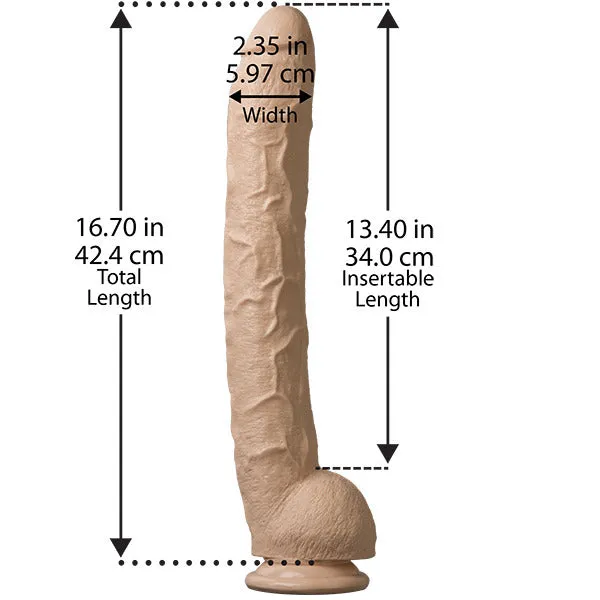 Dick Rambone Gigantic 15 Inch Dildo Doc Johnson Dildos