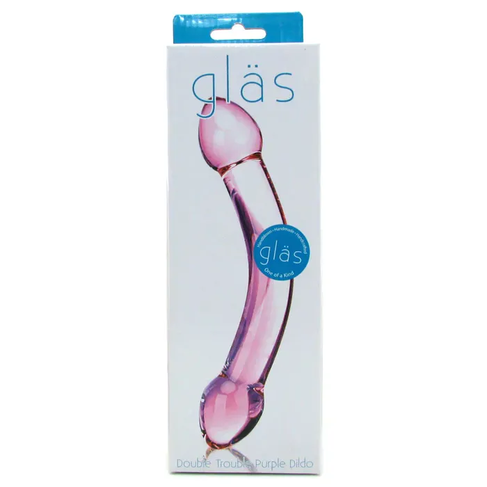 Dildos sextoysvancouver Double Trouble Glass Dildo