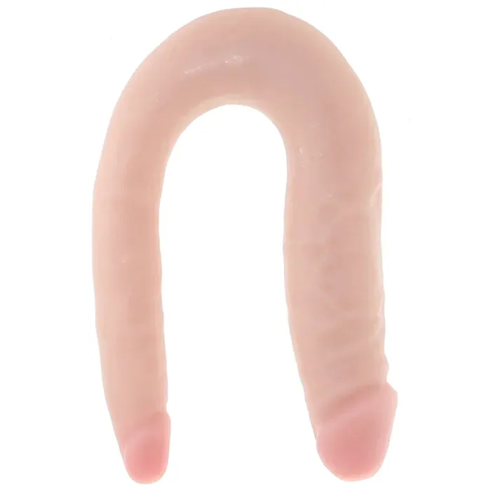 Dildos sextoysvancouver Dr Skin Mini 12 Inch Double Dildo in Vanilla