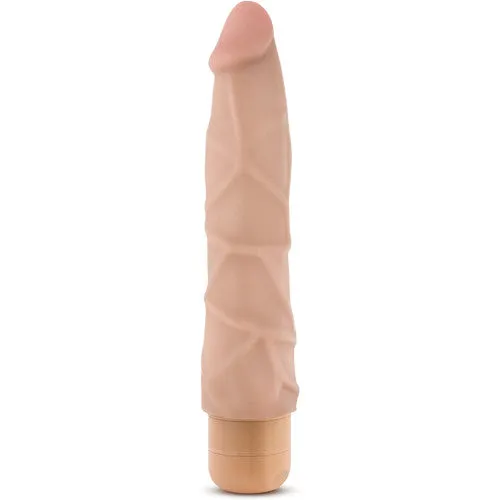 Dr Skin Cock Vibe 1 FLESH Blush Novelties Dildos