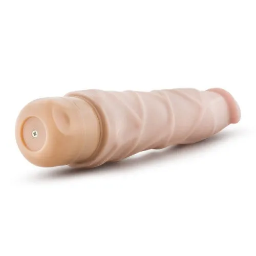 Dr Skin Cock Vibe 1 FLESH Blush Novelties Dildos