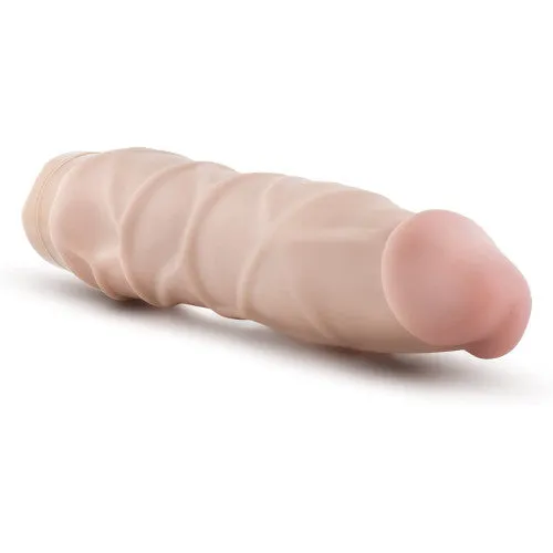 Dr Skin Cock Vibe 1 FLESH Blush Novelties Dildos