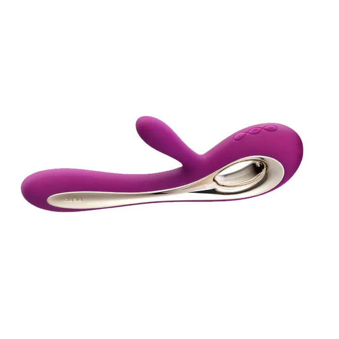 Female Sex Toys LELO LELO Soraya 2 Luxury Rechargeable Rabbit Vibrator Deep Rose