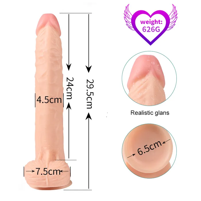 Female Sex Toys MD MD Swordsman 295cm XXL Premium Realistic Dildo