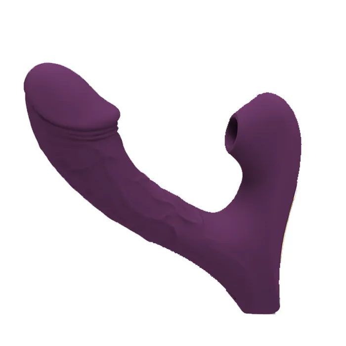 Female Sex Toys MOLE MOLE Clit Sucking G Spot Vibrator Realistic Dildo Purple