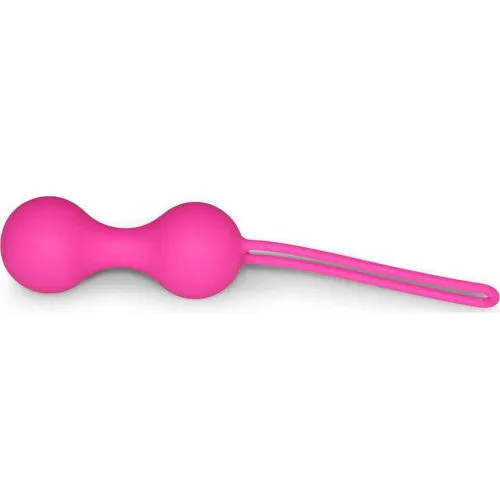 Female Sex Toys PINK KEGEL BALLS Pink vibe silicone Kegel Balls 17 x 3 cm