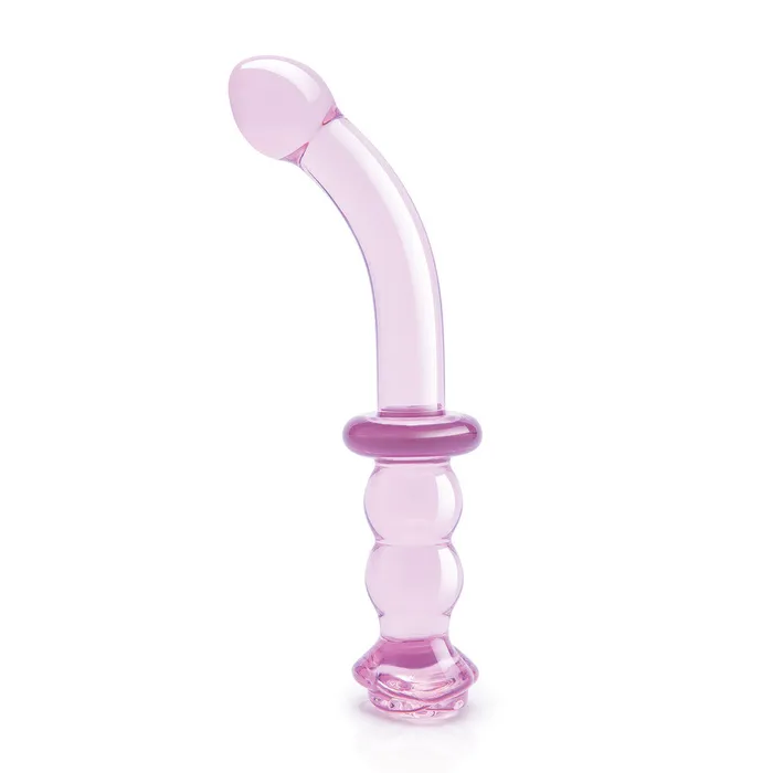 Glaze Glass Rosebud GSpot Dildo Dream Toys Dildos