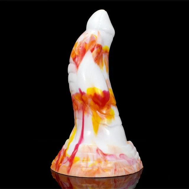 Kinkpod Anal FAAK 2021 New red yellow white flame silicone