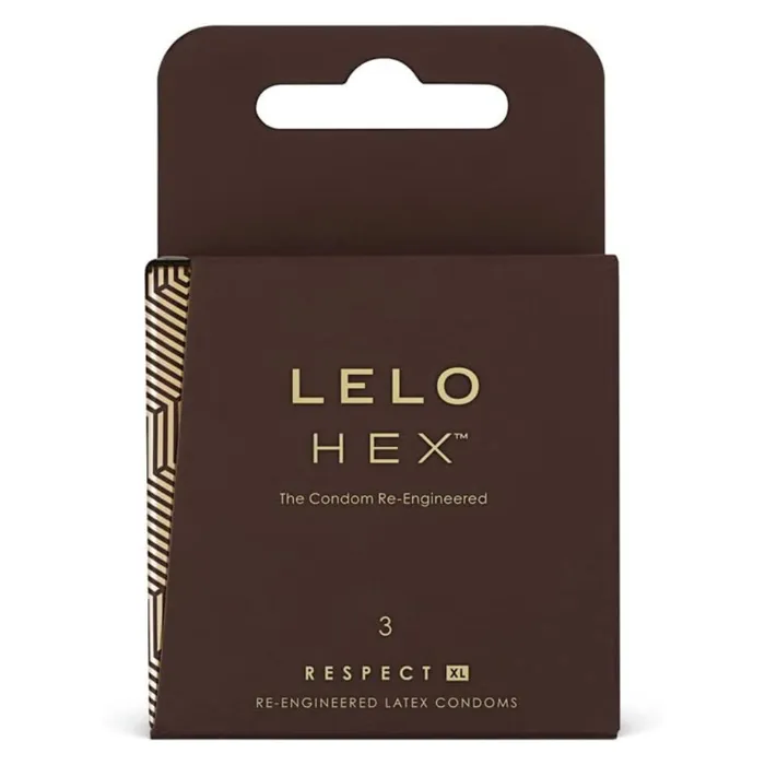 Lelo Enhancers Lelo HEX Condoms Respect 3 Pack