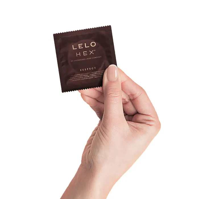 Lelo Enhancers Lelo HEX Condoms Respect 3 Pack