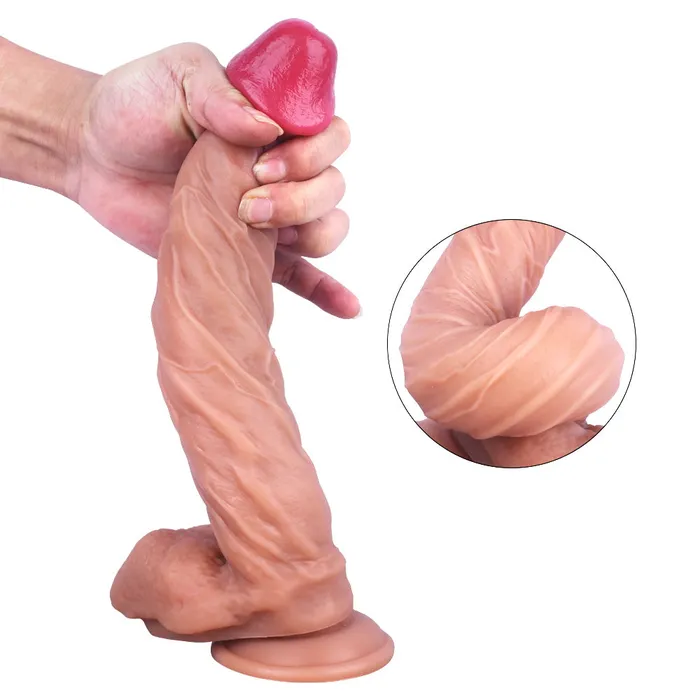 MD 1083 Silicone Giant Super Realistic Dildo MD Female Sex Toys