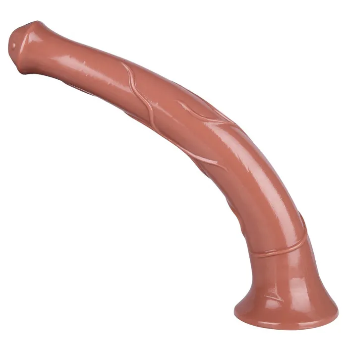 MD Anal MD 1732 Huge Anal Plug Anal Snake Giant Realistic Dildo Brown