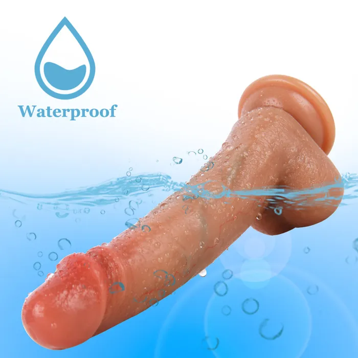 MD Female Sex Toys MD 807 Silicone Super Realistic Dildo