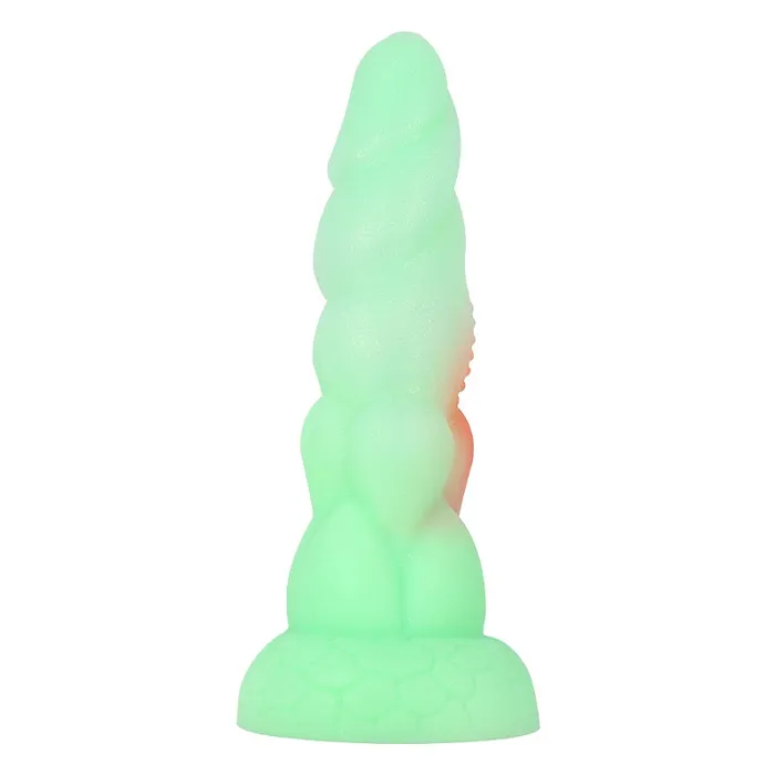 MD Male Sex Toys MD Alien Silicone Fantasy Dildo Anal Plug Luminous Prison Dragon