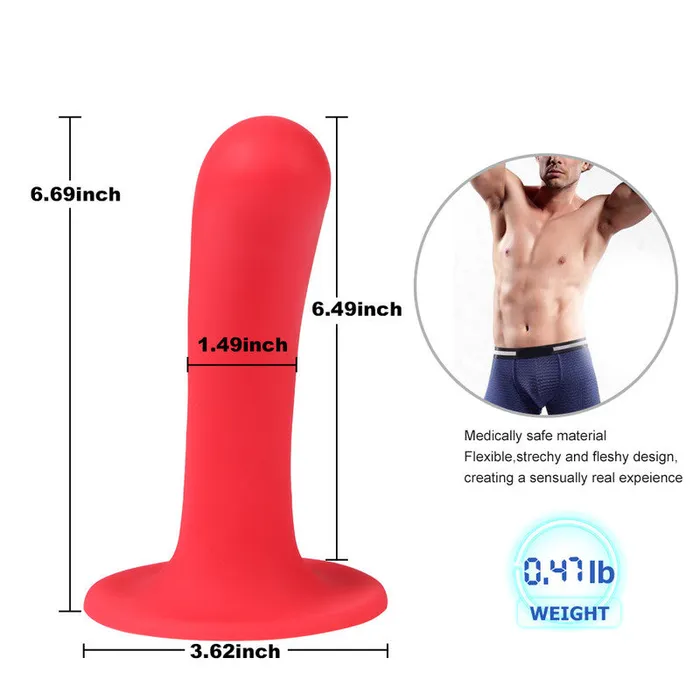 MD Male Sex Toys MD Lantern 17cm Large Size Silicone Anal Plug