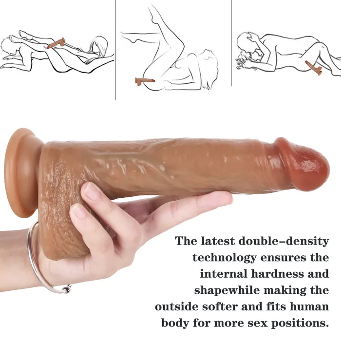 MD MD 827 Silicone Super Realistic Dildo Female Sex Toys