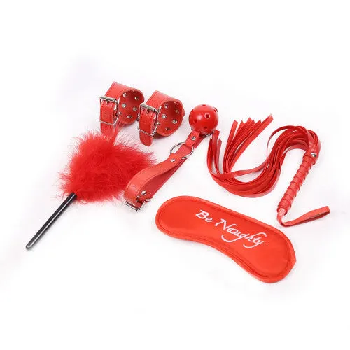 Naughty Toys Anal Naughty larnaca Lovers Fetish Red Five Toy Set