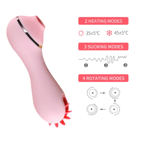 OTOUCH OTOUCH PET Clitoris Suction Licking Vibrator Automatic Heating Female Sex Toys