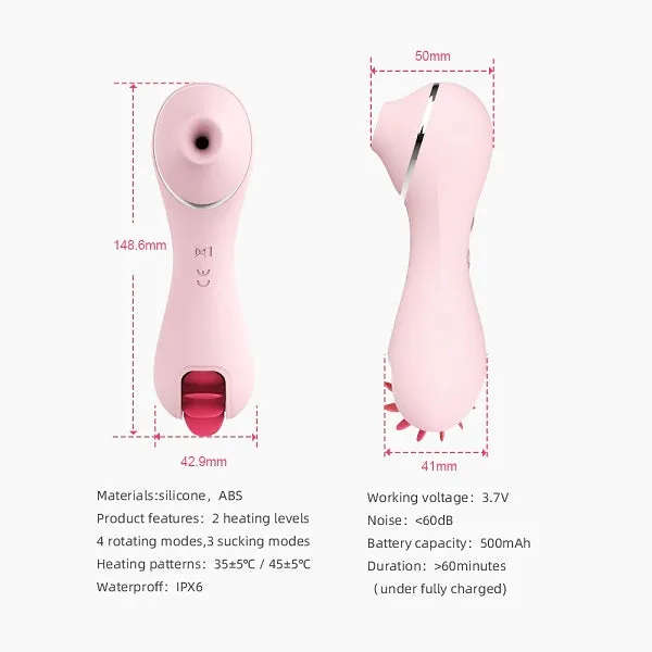 OTOUCH OTOUCH PET Clitoris Suction Licking Vibrator Automatic Heating Female Sex Toys