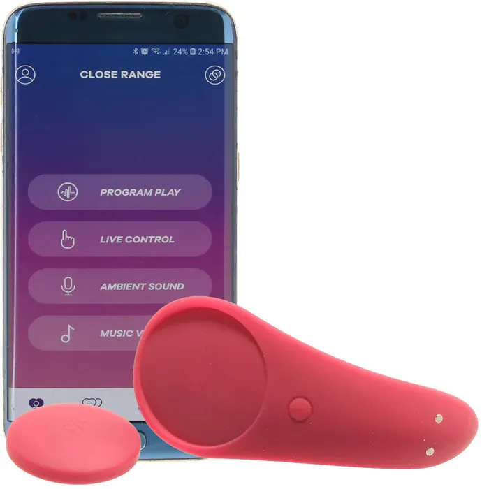 Satisfyer Sexy Secret Panty Vibe in Merlot sextoysvancouver Vibrators