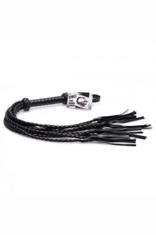 Sex On the Go 8 Tail Braided Flogger Anal