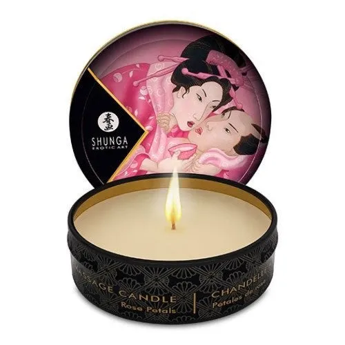 Shunga Vibrators Shunga Massage Candle 30ml Rose