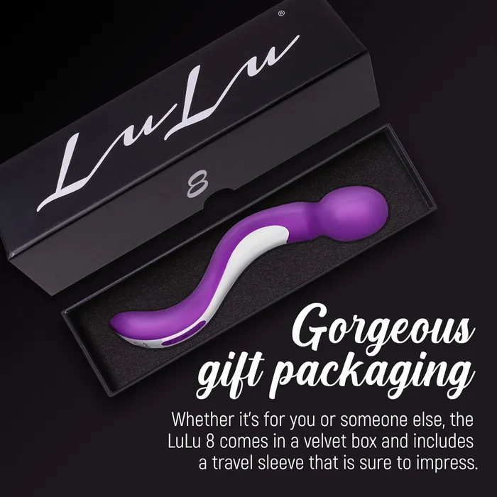 Vibrators LuLu Harmony Wave Wand Massage for Total Relaxation PURPLE