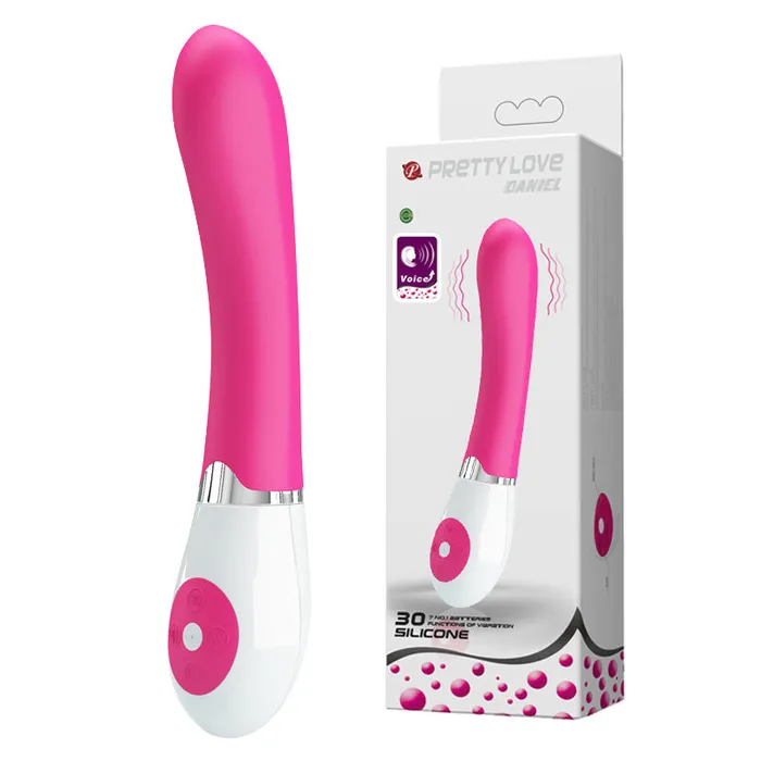 Vibrators PRETTY LOVE Daniel GSpot Vibrator with Voice Control Interactive Pleasure Pretty Love