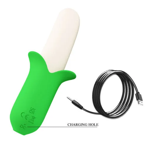 Vibrators Pretty Love Pretty love Banana Knignt silicone rabbit vibrator