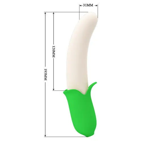 Vibrators Pretty Love Pretty love Banana Knignt silicone rabbit vibrator