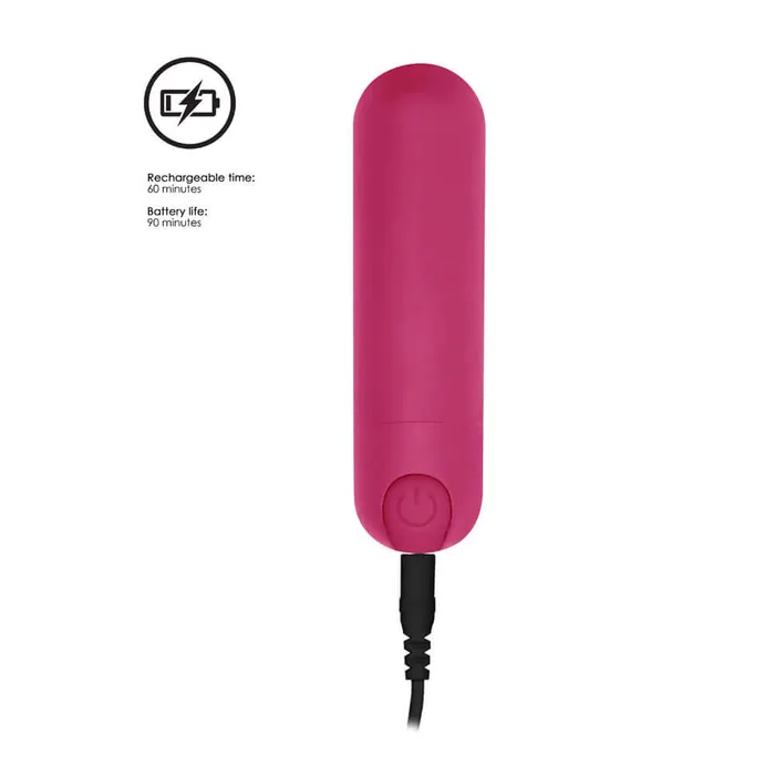 Vibrators Shots Toys 10 speed Rechargeable Bullet Pink