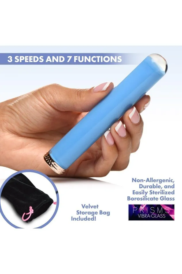 Vibrators VibraGlass 10X Mini Vibe Lilac Sex On the Go